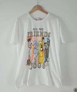 Walt Disney Store All My Friends Are Dogs T-Shirt Size XL - Picture 1 of 3
