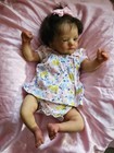 Vinyl Reborn Baby Girl Ana Doll By Ana Gudrun Legler Coa 84/1000 Rooted Complete