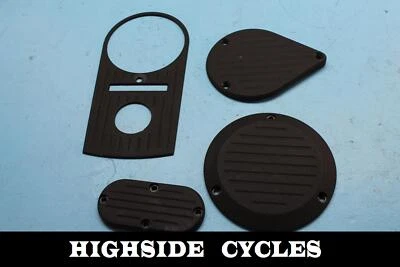 1426 97 HARLEY-DAVIDSON SOFTAIL FAT BOY BLACK WRINKLE DRESS UP KIT SET PRIMARY - Image 1 of 4