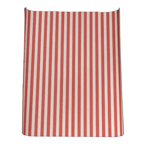 NEW Quality Red Striped Greaseproof Paper 10" x 12.5" Sheets Burger Wrap Sale - Picture 1 of 2