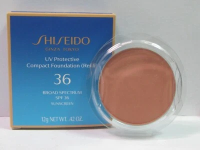 Shiseido UV Protective Compact Foundation Refill SPF 36 Medium Ivory .42 oz - Image 1 of 3