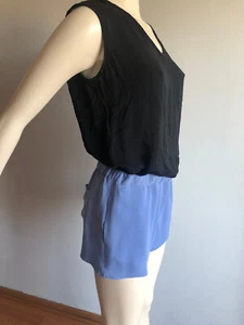 RRP €550 Authentic DSQUARED Silk High Waist Shorts mod.S72MU0199 sizes 42 40 - Picture 1 of 22