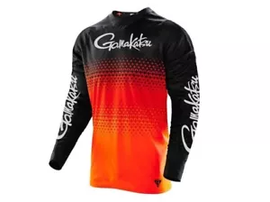 Fishing Shirt Long Sleeve Large Outdoor Breathable Dye Sublimated #3 Red Gama - Picture 1 of 5