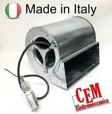 Ventilatore centrifugo doppia aspirazione 75 Watt - 670 mc/h monofase 220 Volt - Image 1 of 2