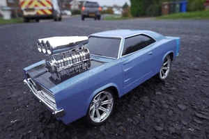 2.4GZ Fast & Furious Dodge Radio Remote Control Car 1/18 (High Speed) Stunt Car - Picture 1 of 12