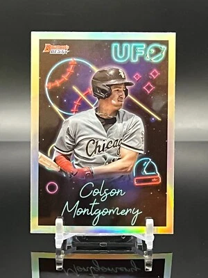 2022 Bowman's Best Baseball Colson Montgomery UFO RC #UFO-16 White Sox - Image 1 of 2
