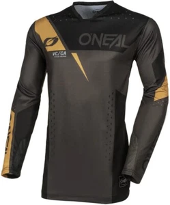 O'Neal Hardwear Haze V.24 Mens MX Offroad Jersey Black/Sand - Picture 1 of 2