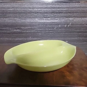Russel Wright Yellow Melmac Two Part Serving Bowl - Picture 1 of 8