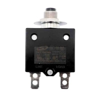 MUELLERSTAR Premium 8 Amp Push Button Thermal Circuit Breaker 12-50V DC 125-250V Volt AC 8A