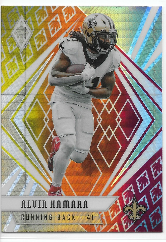 Alvin Kamara 2020 Panini Phoenix FIRE BURST Fanatics New Orleans Saints #11 - Image 1 of 1