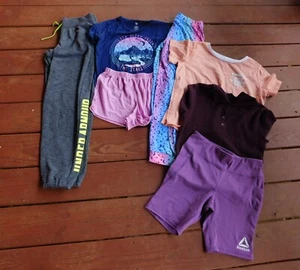 Size 14 Summer Girls/Children's Clothing Shorts, t shirts, 3 pc PJ, Pa - Picture 1 of 1