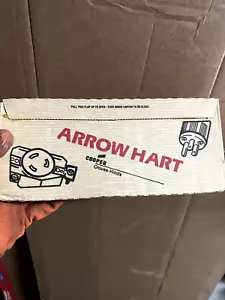 Toma de receptáculo dúplex Arrow Heart Ivory 8200 15 amperios 125 voltios grado hospitalario - Imagen 1 de 3