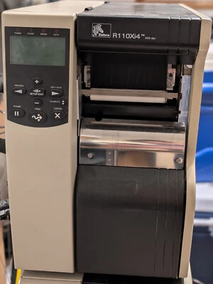 Zebra R110Xi4 Thermal (Direct & Transfer) Label Printer w RFID. Autopeel. Teste - Image 1 of 4