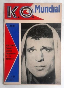 JOSE CHIRINO Campeón Sudamericano Junior Peso Medio BOXEO K.O. MUNDIAL 854 - Imagen 1 de 1