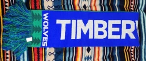 Minnesota Timberwolves Basketball NBA Scarf One Size 100% Acrylic - Picture 1 of 4