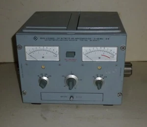 Rohde & Schwarz UHF Wattmeter u. Anpassungs Anzeiger Type NAU , 25-500 Mhz - Bild 1 von 3