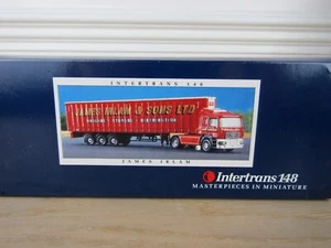 1:148 Scale Intertrans148 MAN F2000 & Curtainside Trailer - James Irlam & Sons - Picture 1 of 7