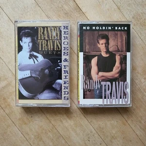 Randy Travis Lot Of 2 Cassette Tapes - Picture 1 of 5