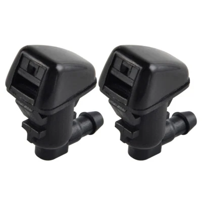 Par de bico limpador de para-brisa jato para Dodge Nitro 2007 2008 2009 2010 2011 - Imagem 1 de 4