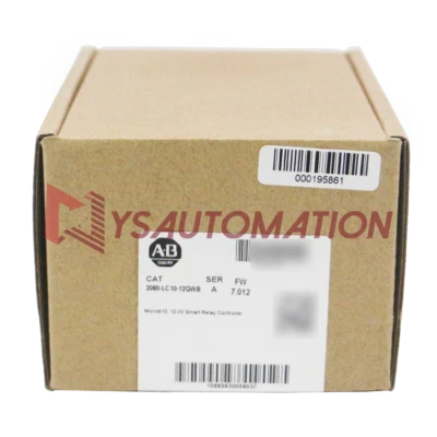 New Allen-Bradley 2080-LC10-12QWB Micro810 12 I/O Smart Relay Controller US - Image 1 of 3