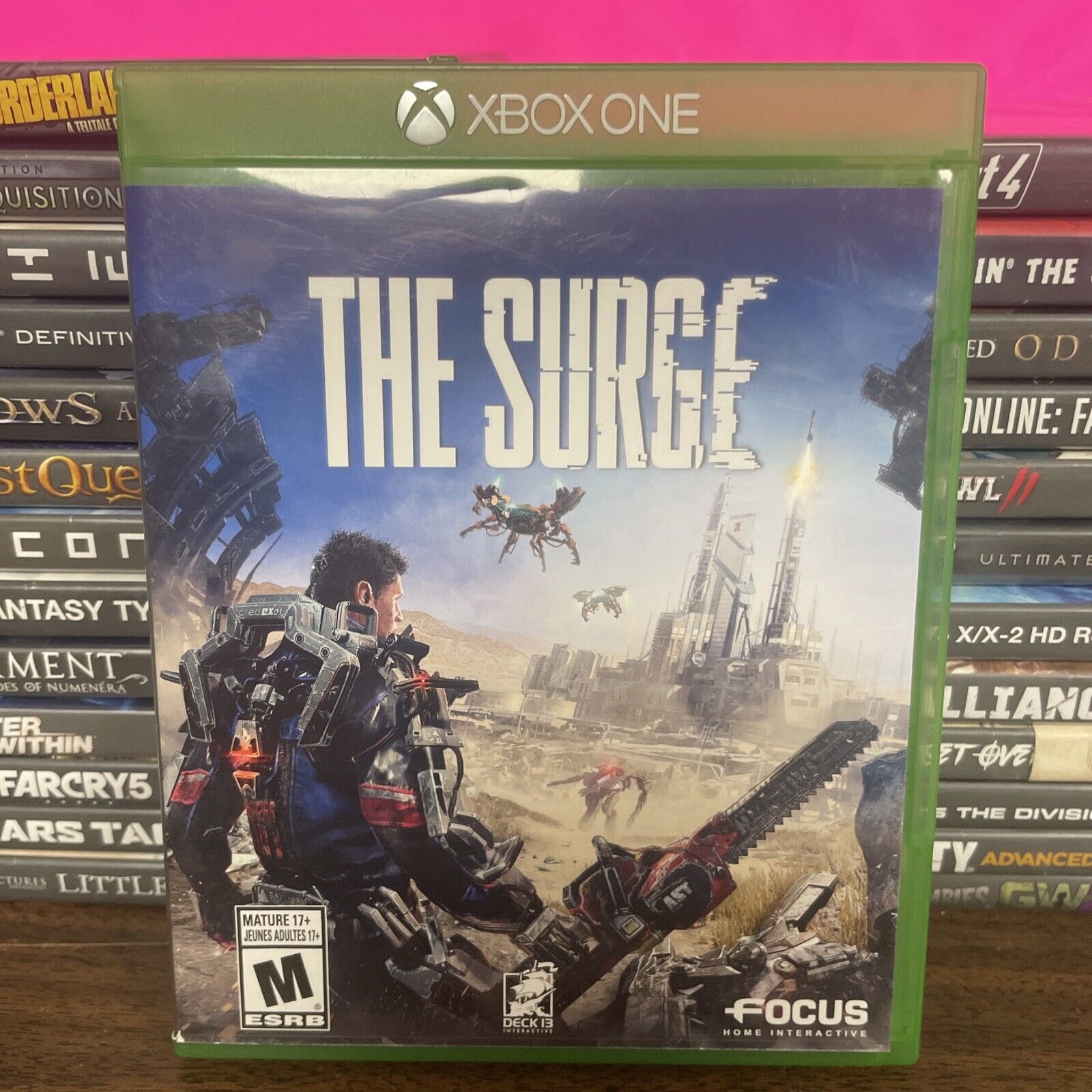 The Surge (Microsoft Xbox One, 2017) Tested Working Looting Video Game