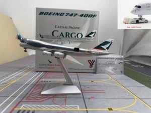 1:400 YY Wings Cathay Pacific Cargo B747-400F B-HUP Free Tractor +Stand - Bild 1 von 15