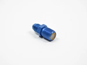 481695 Fragola -4 AN Male To 1/4" NPT Threads Fitting Nitrous Filter Screen Blue - Picture 1 of 5