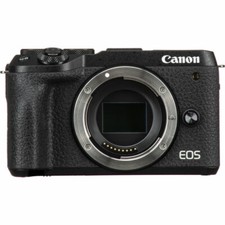 Canon EOS M6 Mark II Mirrorless Digital Camera (Black, Body) 3611C001