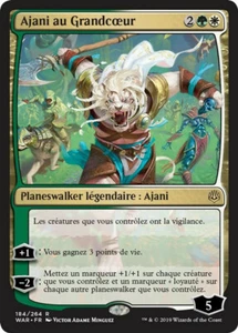Ajani au Grandcœur - Ajani, the Greathearted MTG Magic VF NM - Imagen 1 de 1