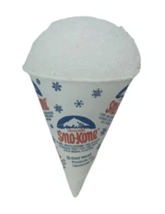 Display Fake Food Requisite Schneekegel echte rasierte Eisdetails - Bild 1 von 2