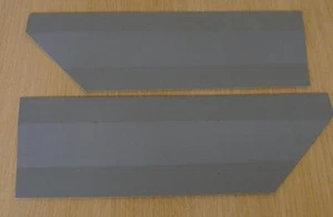 MUDGUARD EXTENSION PLATES (PAIR). COMPATIBLE WITH: MASSEY FERGUSON (VARIOUS) - Picture 1 of 1
