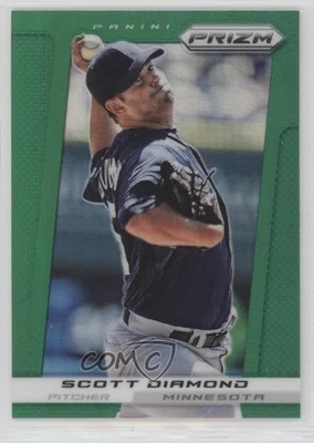 Panini Prizm 2013 venta al por menor verde Prizm Scott Diamond #69 Foto 1 de 2