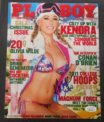 KENDRA WILKINSON AUTÓGRAFO FOTO SEXY COLORIDA 8X10 ATRIZ E MODELO PLAYBOY JSA CERTIFICADO DE AUTENTICIDADE - Imagem 1 de 2