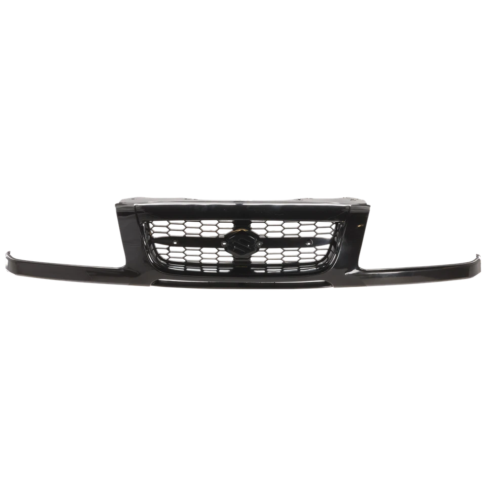 Grille For 99-2000 Suzuki Grand Vitara Textured Black Plastic Foto 1 de 1