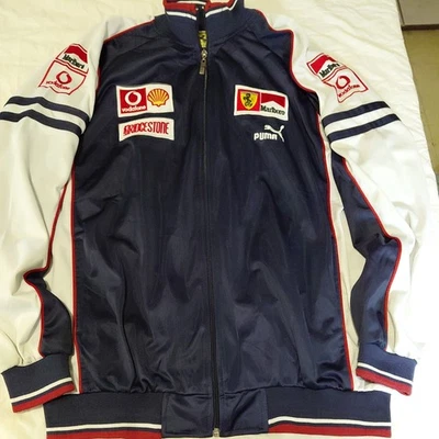 Vintage F1 Puma Marlboro Ferrari Jacket Super Rare!  Vodafone Bridgestone Shell - Image 1 of 4