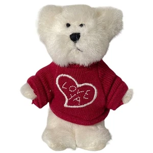 Boyds Bears Mini Message 3,5" Thinkin of Ya Love Ya rotes Herz Pullover #3809052 - Bild 1 von 6