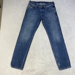 Jeans Diesel DNA Larkee-Beex SP Reg Tapered Tear Up Italy Uomo Tg 29x32 (32x32) - Foto 1 di 13