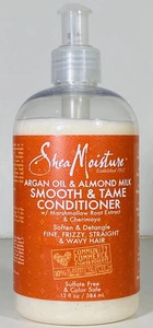 Shea Moisture Argan Oil & Almond Milk Smooth & Tame CONDITIONER 13 oz Color Safe - Picture 1 of 2