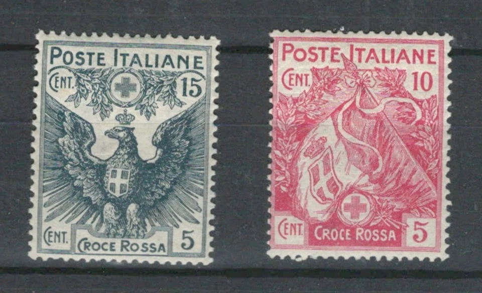 ITALY EUROPE  RED CROSS COMMEMORATIVE  MH SET STAMPS LOT (ITALIA 432) - Image 1 of 1