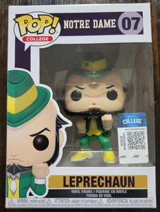 Funko Pop! NCAA College Mascots 07 NOTRE DAME FIGHTING IRISH LEPRECHAUN NEW!! - Picture 1 of 6