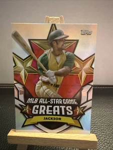 2025 Topps All Star Game Reggie Jackson All Star Game Greats Foil#ASGG-33 A's - Picture 1 of 2
