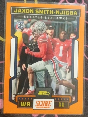 2023 Score #348 Jaxon Smith-Njigba Orange - Image 1 of 2