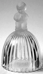 Goebel Crystal Annual Bell Praying Boy - Boxed 66979 - Picture 1 of 1