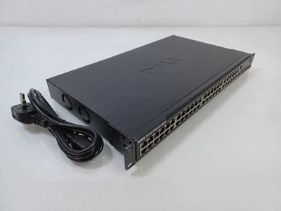 Dell PowerConnect 5548 48 Port Gigabit Network Switch 0GDTPK - With Rack Ears - Image 1 of 4