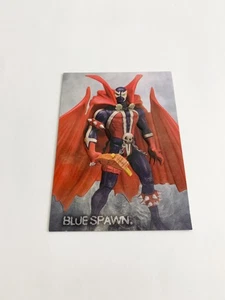 Blue Spawn 1998 Inkworks Spawn The Toy Files Card # SR1 - Picture 1 of 2