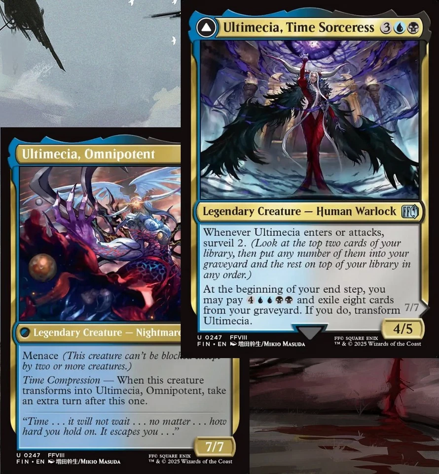 Ultimecia, Time Sorceress Commander Deck Extra Turns EDH Magic MTG Ready-to-Play - Image 1 of 4