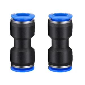 Steckverbinder wie Festo IQS PU Schlauch Pneumatik Steckverschraubung Druckluft - Picture 1 of 14