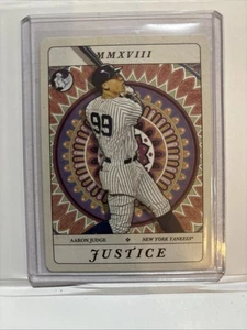 2018 Topps Gypsy Queen Tarot Diamond Justice #TOD-1 Aaron Judge New York Yankees - Imagen 1 de 2