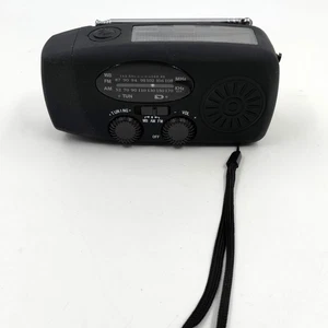 Radio Solar Manivela con Linterna LED Multifuncional Emergencia para Camping - Imagen 1 de 4