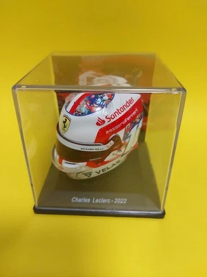 1/5 Modellino Casco Helmet Ferrari Charles Leclerc Monaco GP 2022 - Immagine 1 di 4